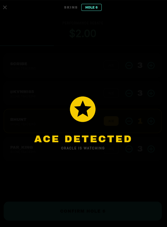 Ace Detected — Oracle is Watching